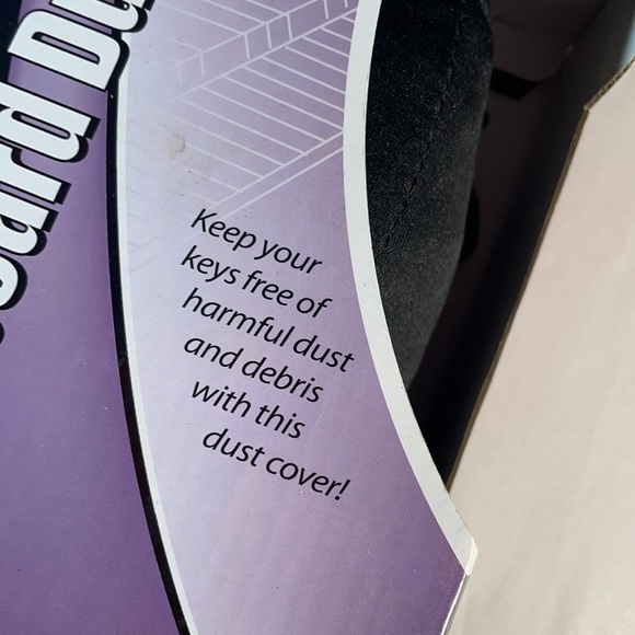 Keyboard Cover On-Stage KDA7088 88-key Keyboard Dust Cover - Black - Picture 2 of 9